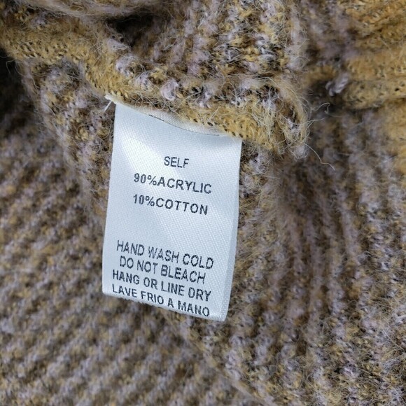 Easel NWT Leopard Print Oversized Knit Sweater Small - Picture 10 of 10